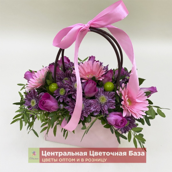 Цветы в сумке Маленькая принцесса