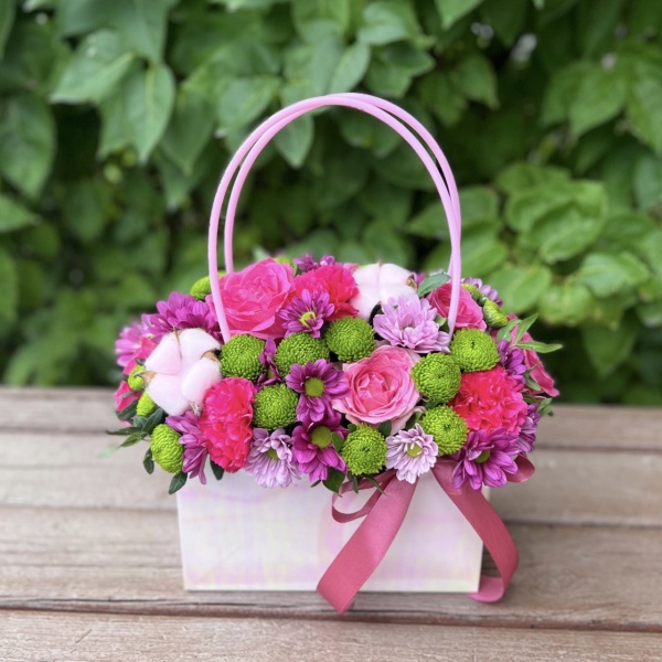 Цветы в сумке Лесная магия