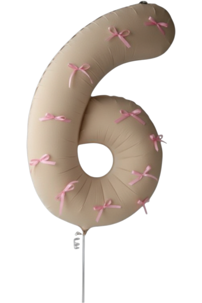 Шар фольгированный Цифра (с гелием)