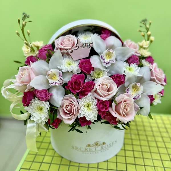 Цветы в коробке Октава