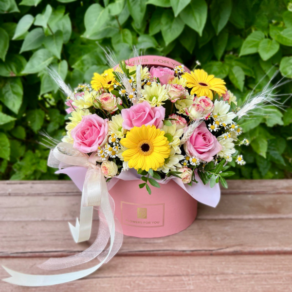 Цветы в коробке Коллекция впечатлений