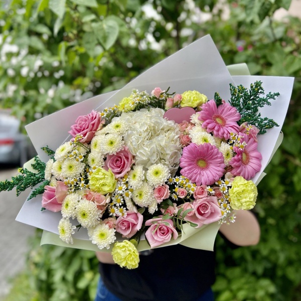 Букет Перламутровая дымка